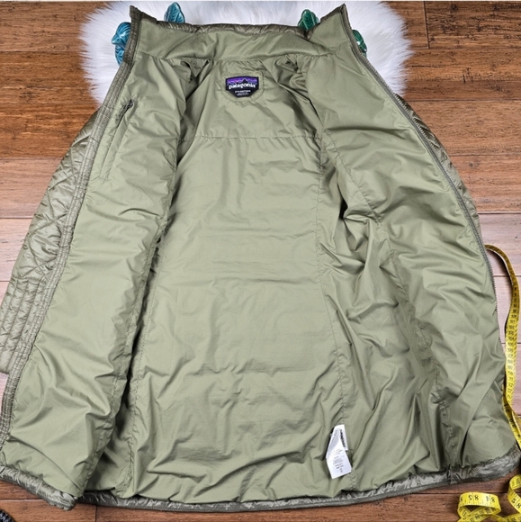 Patagonia Radalie Insulated Quilted Parka Long Coat Size Small - Picture 4 of 14